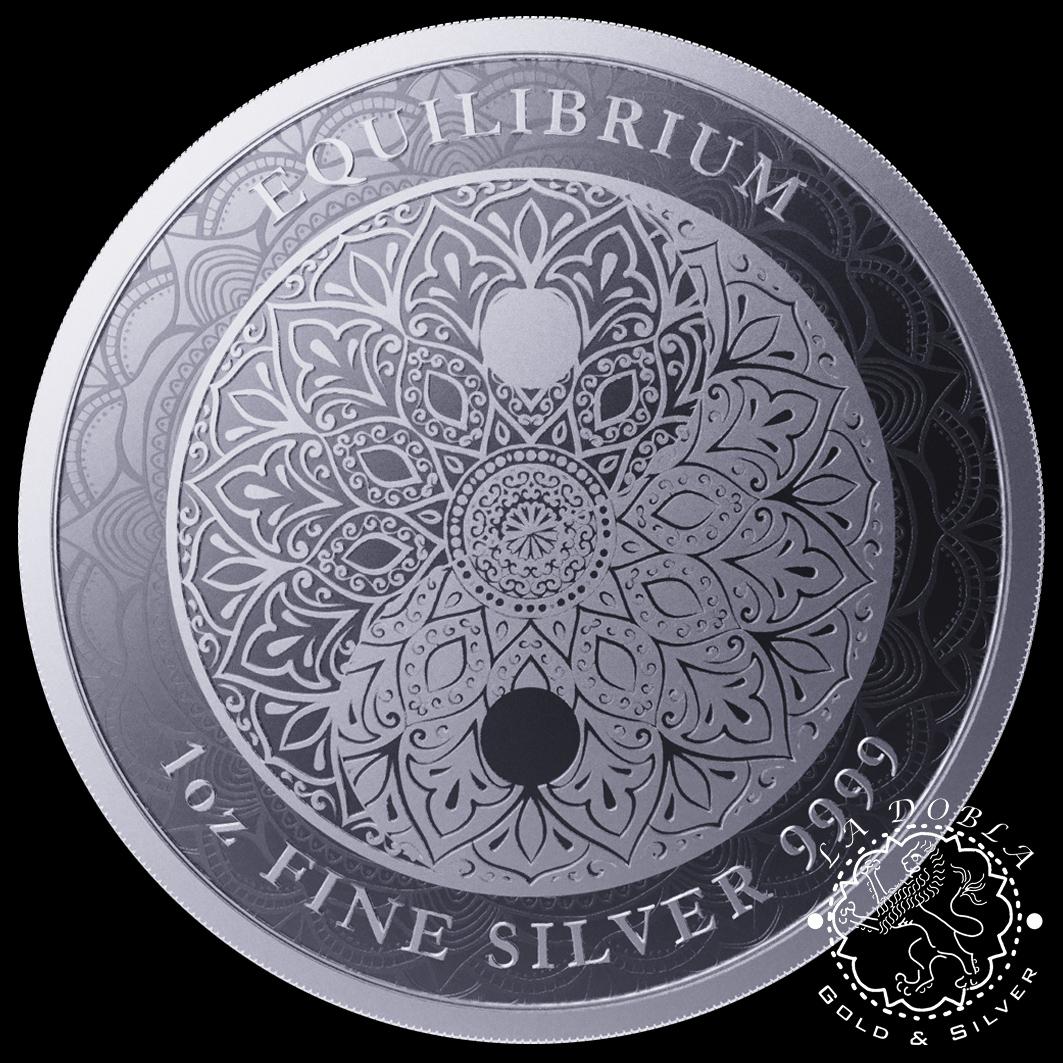 Moneda de Plata Equilibrium 1 oz Bullion - Niue - 2023