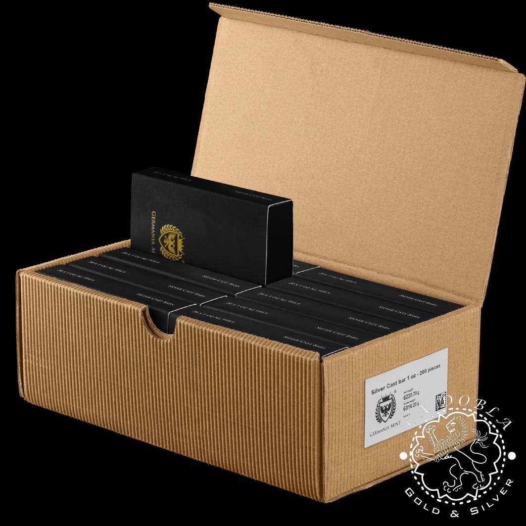 Lingote 1oz plata Germania_caja 200