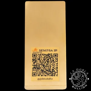 Lingote de Oro 1.000 g - SEMPSA_anverso
