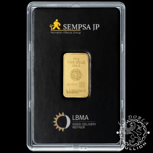 Lingote de Oro 10 g - SEMPSA_reverso slab