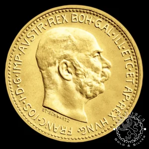 20 Coronas de Oro – Reacuñación – AUSTRIA_reverso