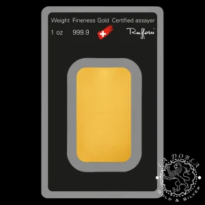 Lingote 1 oz de Oro - ARGOR-HERAEUS_reverso