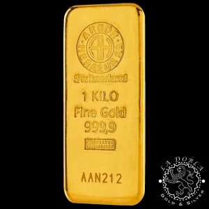Lingote 1000 g de Oro - ARGOR-HERAEUS
