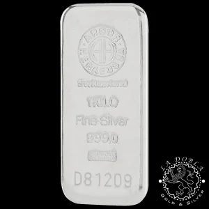 Lingote 1000 g de Plata - ARGOR-HERAEUS