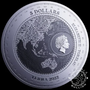2022 - 1 Onza de Plata - Terra - TOKELAU_anverso
