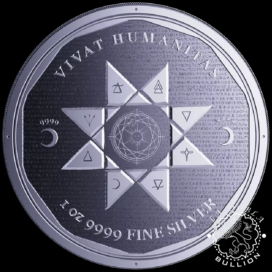 2022 - 1 Onza de Plata - Vivat Humanitas - TOKELAU_reverso