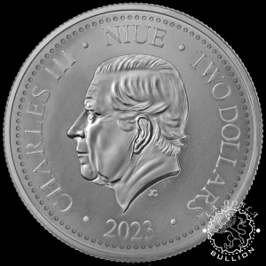 2023 - 1 Onza de Plata Proof Like - Phoenix - Niue_anverso