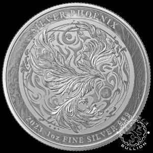 2023 - 1 Onza de Plata Proof Like - Phoenix - Niue_reverso