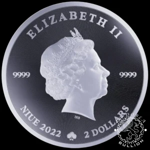2022 - 1 Onza de Plata BU - Shamrock - NIUE_anverso