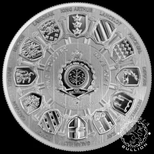 2023 - 1 Onza de Plata Proof - Camelot - Arturo Pendragon - Niue_anverso