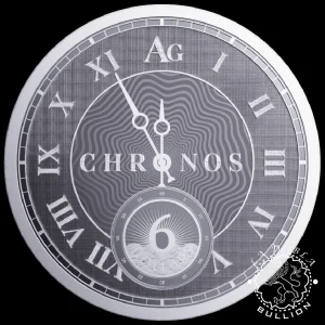Moneda de Plata Chronos 1 oz Bullion - Tokelau - 2024_reverso