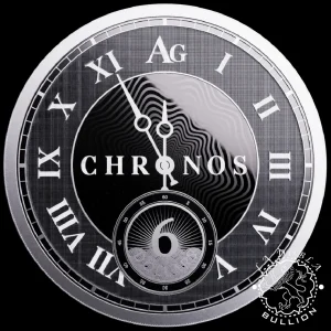 Moneda de Plata Chronos 1 oz Proof Like - Tokelau - 2024_reverso