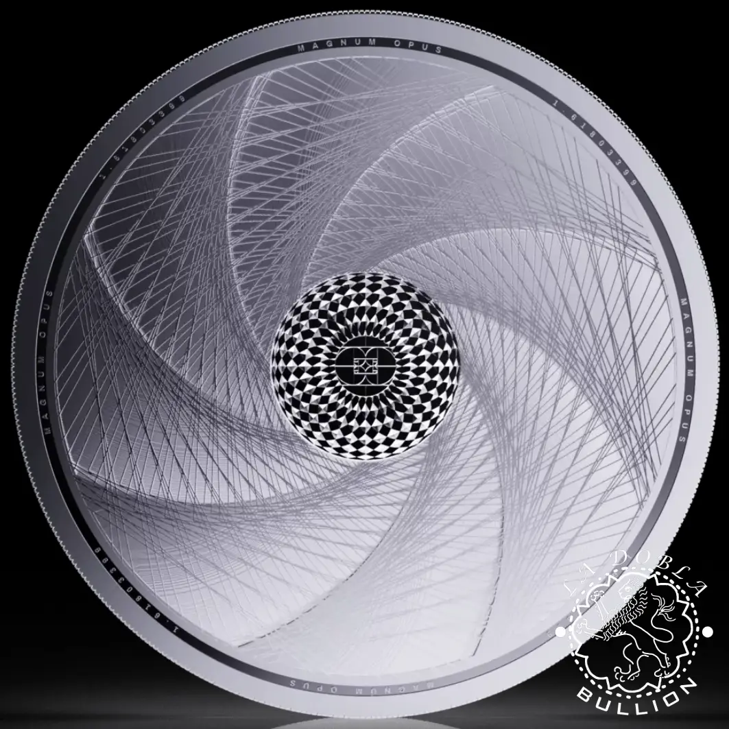 Moneda de Plata Magnum Opus 1 oz Proof Like - Tokelau - 2024_reverso