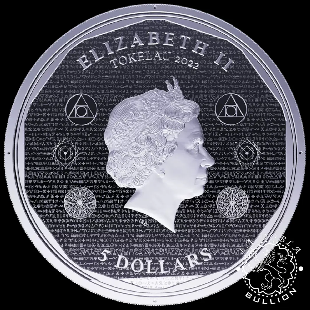 Moneda de Plata Vivat Humanitas 1 oz Proof - Tokelau - 2022_anverso