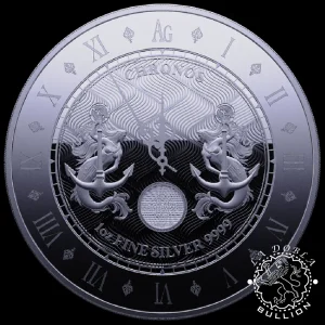 Moneda de Plata Chronos 1 oz Proof Like - Tokelau - 2021_reverso