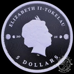 Moneda de Plata Equilibrium 1 oz Proof Like - Tokelau - 2021_anverso