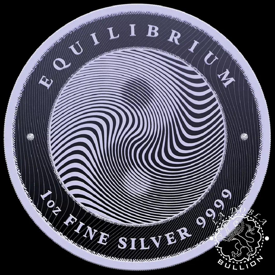 Moneda de Plata Equilibrium 1 oz Proof Like - Tokelau - 2021_reverso