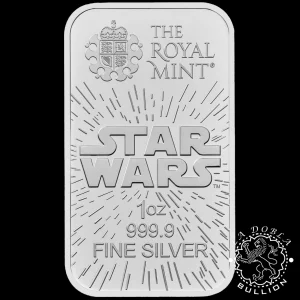Lingote de Plata Star Wars Light Side 1 oz The Royal Mint - 2024_reverso
