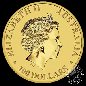 Moneda de Oro Nugget Kangaroo 1oz BU - Australia - EMISIÓN PASADA - Anverso