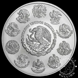 Moneda de Plata Libertad 2 oz BU - México - 2024
