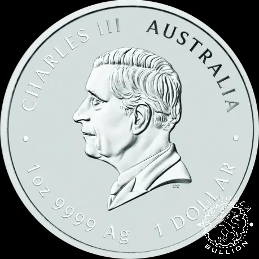 Moneda de Plata Serie Lunar III Año de la Serpiente 1 oz BU - Australia - 2025 - Anverso