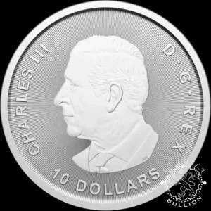 Moneda de Plata Ganso 2 oz BU - Canadá - 2025 - Anverso
