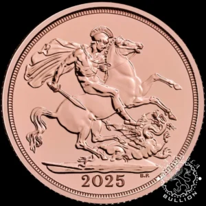 Moneda de Oro Soberano - Reino Unido - 2025 - Reverso