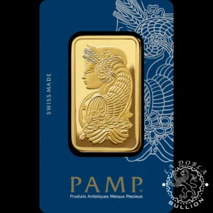 Lingote de Oro Lady Fortuna 100 g - PAMP - Anverso