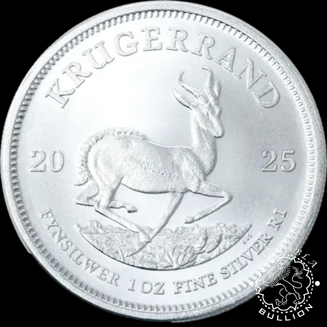 Moneda de Plata Krugerrand 1 oz BU - Sudáfrica - 2025 - Reverso