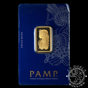 Lingote de Oro Lady Fortuna 10 g - PAMP - Estuche Anverso