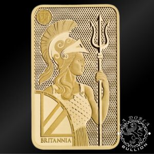 Lingote de Oro Britannia 10g - Royal Mint - Lingote Reverso - Nuevo