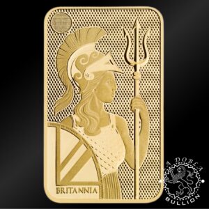 Lingote de Oro Britannia 5g - Royal Mint - Lingote Reverso - Nuevo