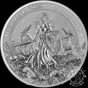 Moneda de Plata Germania 1 kg BU - Germania - 2025 - Reverso