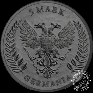 Moneda de Plata Germania 1 oz BU Black Silver WMF - Germania - 2025 - Anverso