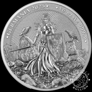Moneda de Plata Germania 10 oz BU - Germania - 2025 - Reverso