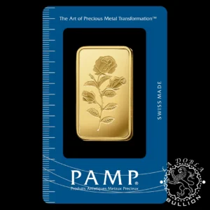 Lingote de Oro 1 oz Rosa - PAMP Rose - Reverso Estuche