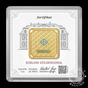 Lingote de Oro 1oz - GEIGER - Anverso