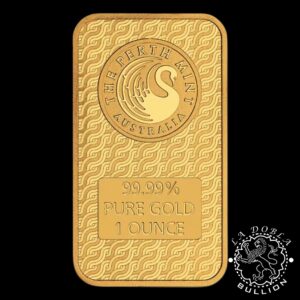 Lingote de Oro Lunar Snake 1oz BU - Australia - 2025 - Anverso