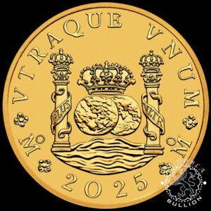 Moneda de Oro Pillar Dollar (Columnario) 1 oz Proof - Australia - 2025 - Reverso