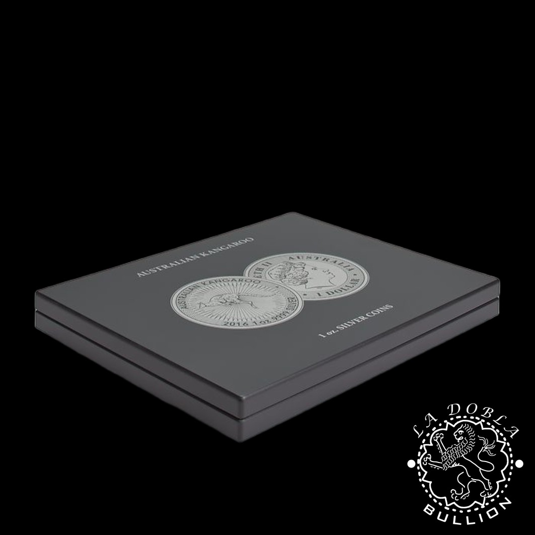 Leuchtturm - Estuche VOLTERRA UNO para Canguros de Plata - Cerrado