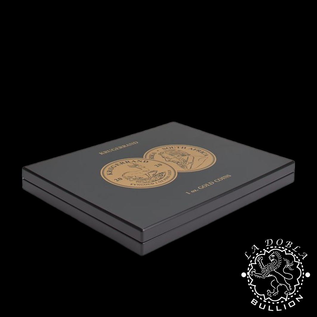 Leuchtturm - Estuche VOLTERRA UNO para Krugerrand de Oro - Cerrado