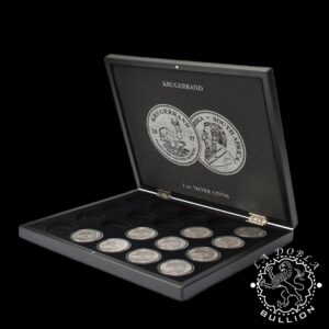 Leuchtturm - Estuche VOLTERRA UNO para Krugerrands de Plata - Abierto