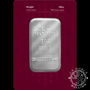 Lingote de Plata Norse Gods Thor 1 oz - Royal Mint & Germania Mint - Reverso