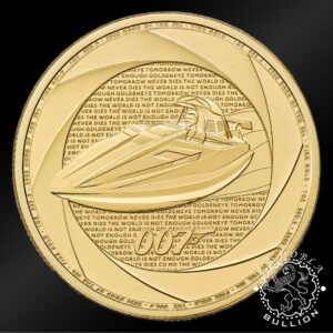 Moneda de Oro Bond of the 90's 1 Oz BU - Reino Unido - 2025 - Reverso