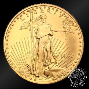 Moneda de Oro American Eagle 1 oz BU - EE.UU. - EMISIÓN PASADA - Reverso
