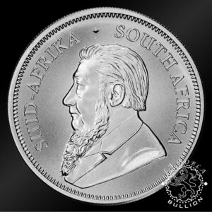 Moneda de Plata Krugerrand 1 oz BU - Privy Markç SS Tilawa- Sudáfrica - 2025 - Anverso