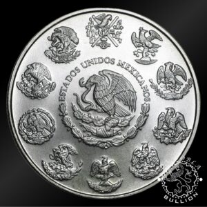 Moneda de Plata Libertad 1 oz BU - México - 2008 - Anverso