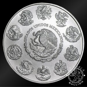 Moneda de Plata Libertad 1 oz BU - México - 2012 - Anverso