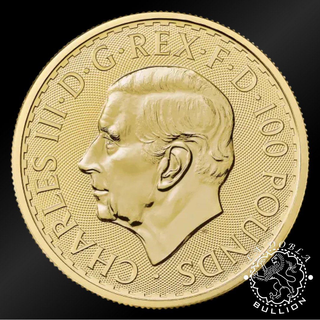 Moneda de Oro Britannia 1 oz - Reino Unido - 2026 - Anverso