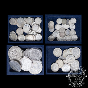 1879 - 1965 - Lote de Bolívares de Plata - VENEZUELA